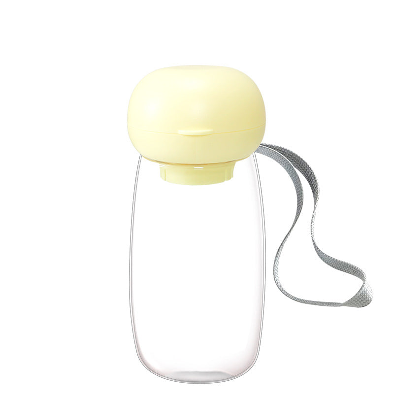 Portable Pet Water Bottle for Dogs & Cats – Leakproof Travel Cup with Lanyard (300ml / 550ml)