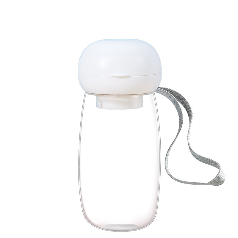 Portable Pet Water Bottle for Dogs & Cats – Leakproof Travel Cup with Lanyard (300ml / 550ml)
