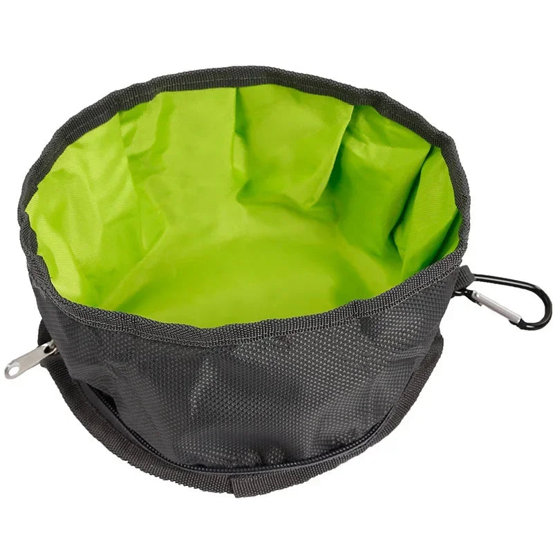 Collapsible Outdoor Pet Bowl - Leakage proof Dog & Cat Feeder