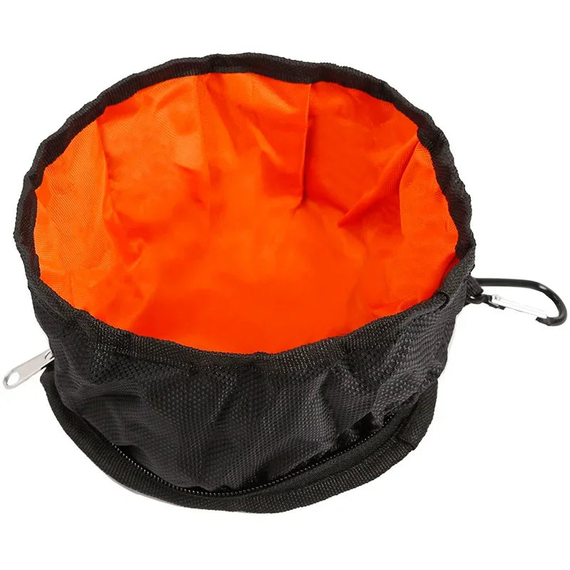 Collapsible Outdoor Pet Bowl - Leakage proof Dog & Cat Feeder