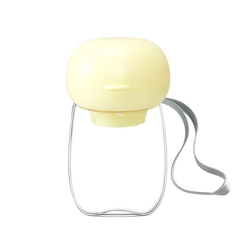 Portable Pet Water Bottle for Dogs & Cats – Leakproof Travel Cup with Lanyard (300ml / 550ml)